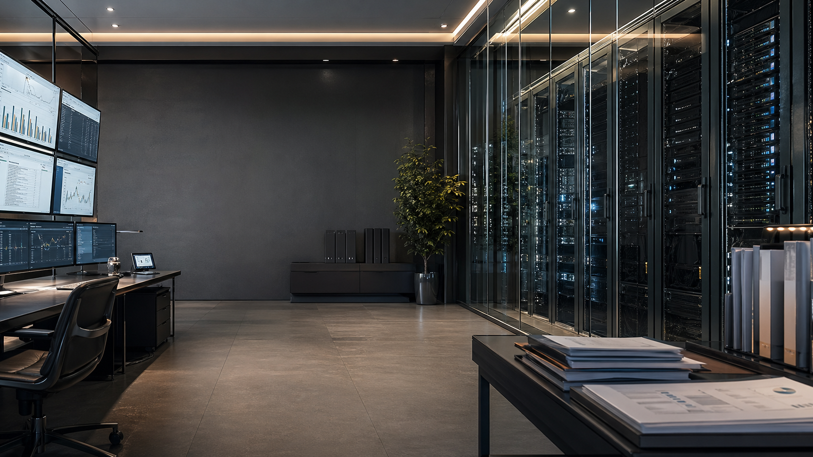 Secure internal AI system for office work